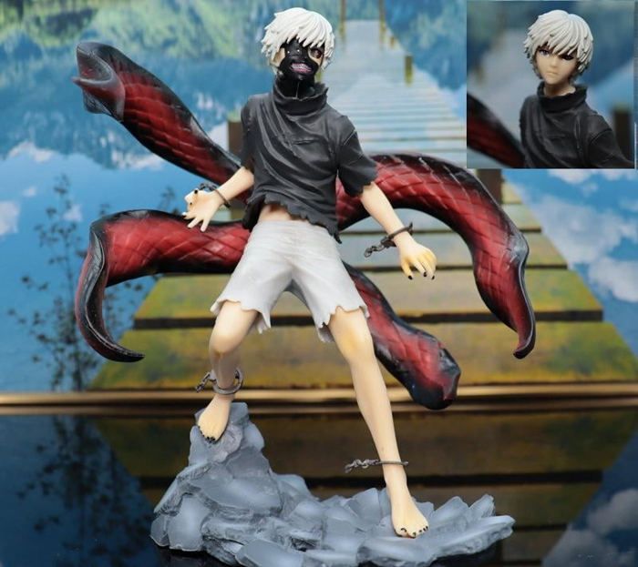 Figurine Kaneki Ken – Tokyo Ghoul – PVC 7,44 Cm – Statue Animé – Collection/Décoration – Cadeau Fan