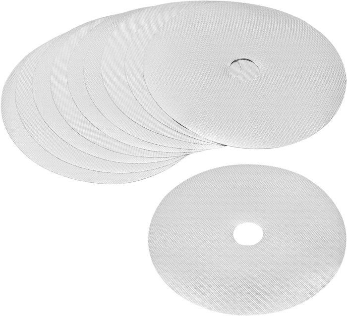 Lot De 20 Anneaux De Paillage HpLive - Tissu Non Tissé Vert, 32 Cm, Désherbage Naturel Pour Arbres - 4