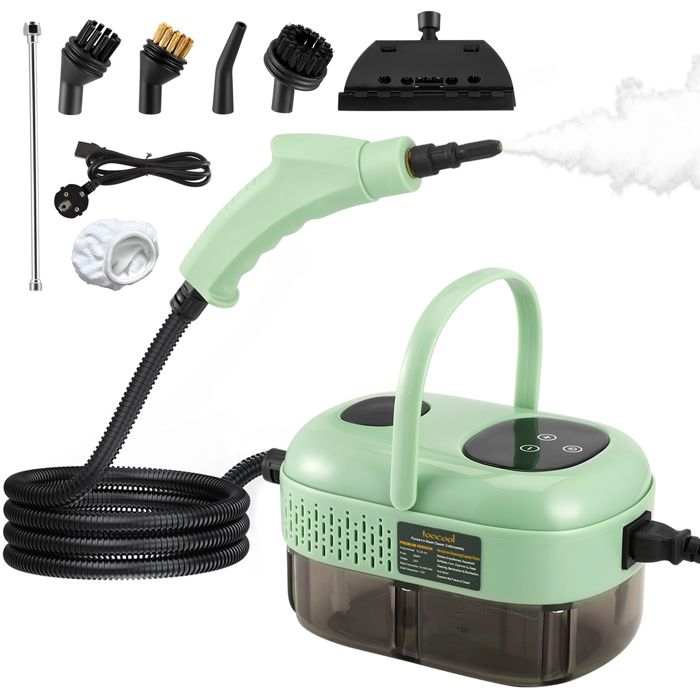 Nettoyeur Vapeur Traineau 2500W - TTLIFE- avec toucher intelligent6 vitesses Pour salle de bain - Ttlife