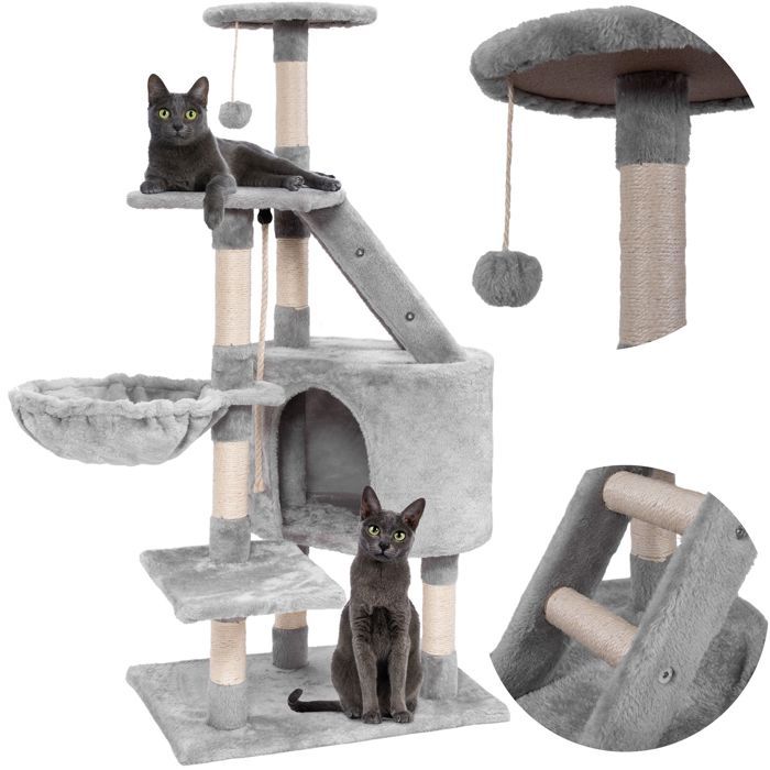 Comparer les prix de Arbre à chat Gris 322138 XXL