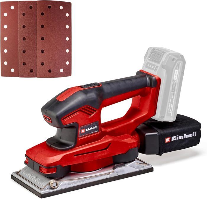 Ponceuse Excentrique Sans Fil Einhell 18V - Ponceuse Rotative Avec Variateur électronique