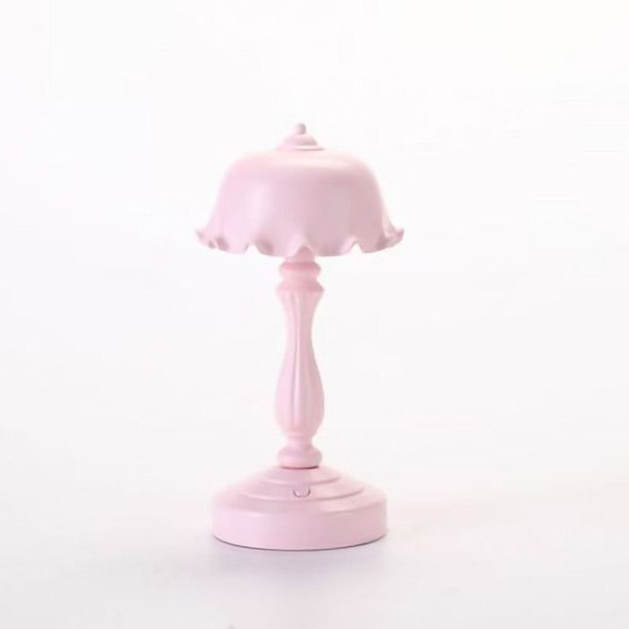 Lampe de chevet - LD05 - Rose - LED - Vintage - Rechargeable USB