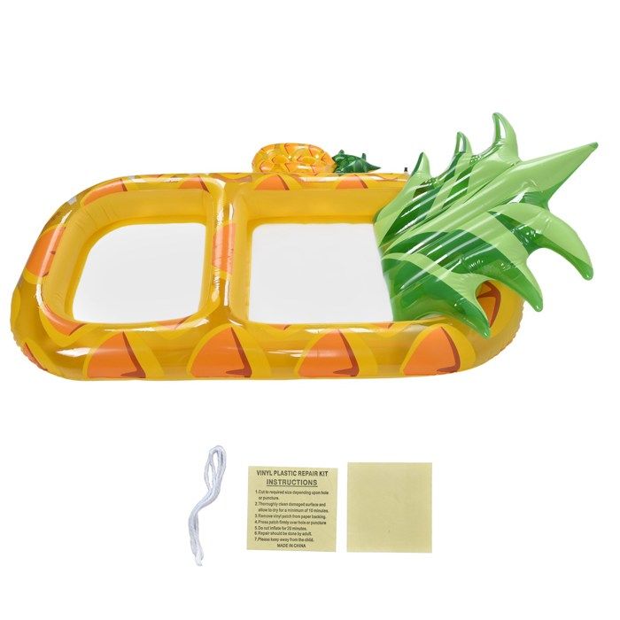 Flotteurs de Piscine pour Adultes – Anneau de Natation Gonflable en Forme de U imprimé, élastique et résistant, pour Hommes, Vacances d'été en Plein air