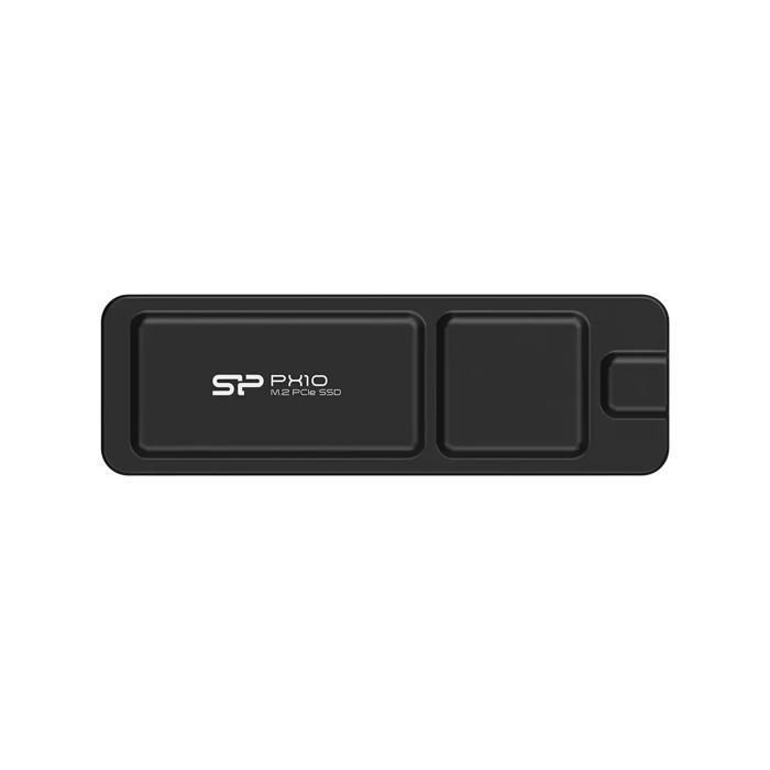 Disque SSD Externe - Silicon Power - PX10 512Go - Noir - USB 3.2 Gen 2 - Compatible PC Mac PlayStation Xbox
