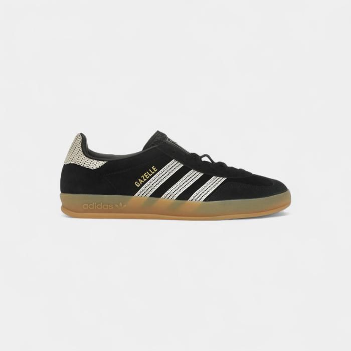 adidas Gazelle Indoor Core Black Wonder White (Womens)