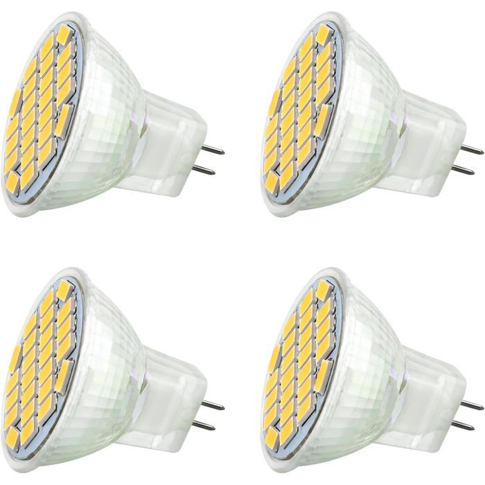 MR11 GU4 12V LED 3W Blanc Chaud 3000K350LM120°35mm MR11 30W Halogène Équivalent12V Spot LED Encastrable