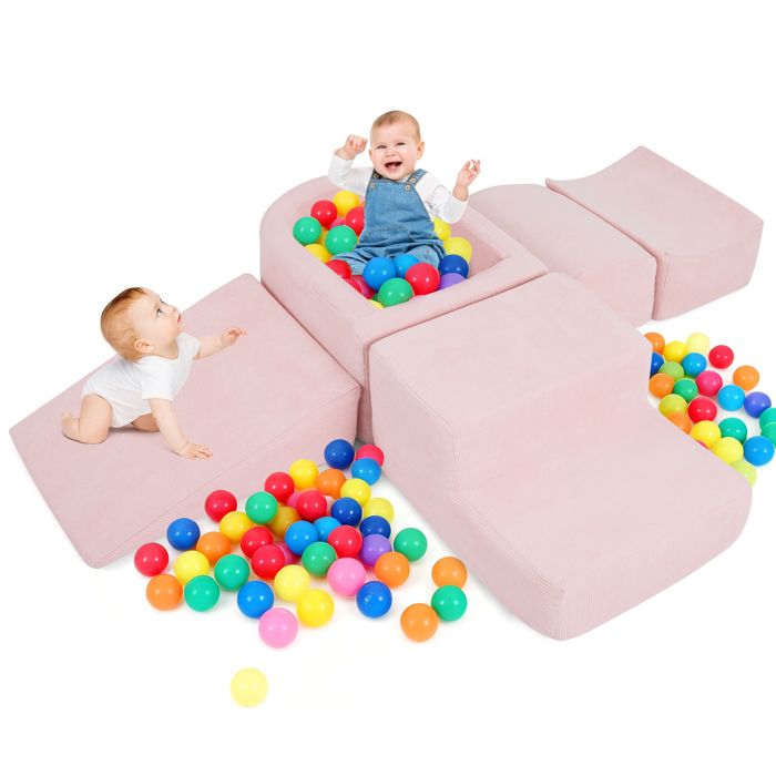 GIANTEX Ensemble de 5 Blocs en Mousse pour Enfants 3+ Ans- Blocs Géants ...