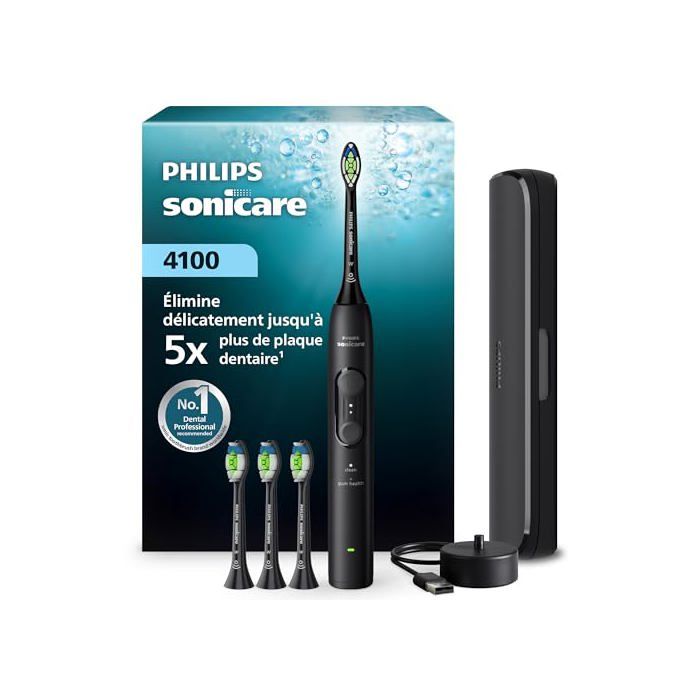 Brosse à dents électrique sonique PHILIPS Sonic Minuteur intégré Rechargeable 31 000 mouvementsmin