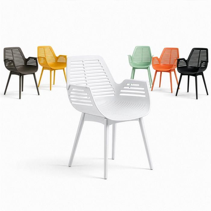 Chaise de jardin Mayfield Blanc 1 Chaise