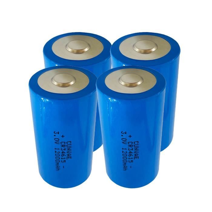 Piles CR1616 - Lot de 4 Piles, Sunmatic, Batteries CR 1616 Lithium 3v -  Longue durée, Haute Performance
