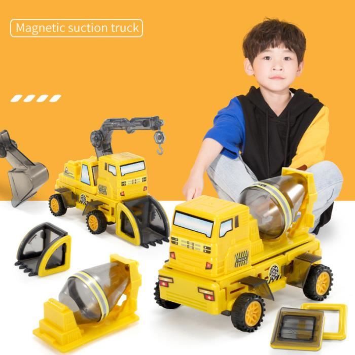 Blocs Magnétiques De Construction 57 Pièces - Jouet Éducatif STEM Pour Enfants 3+ Ans