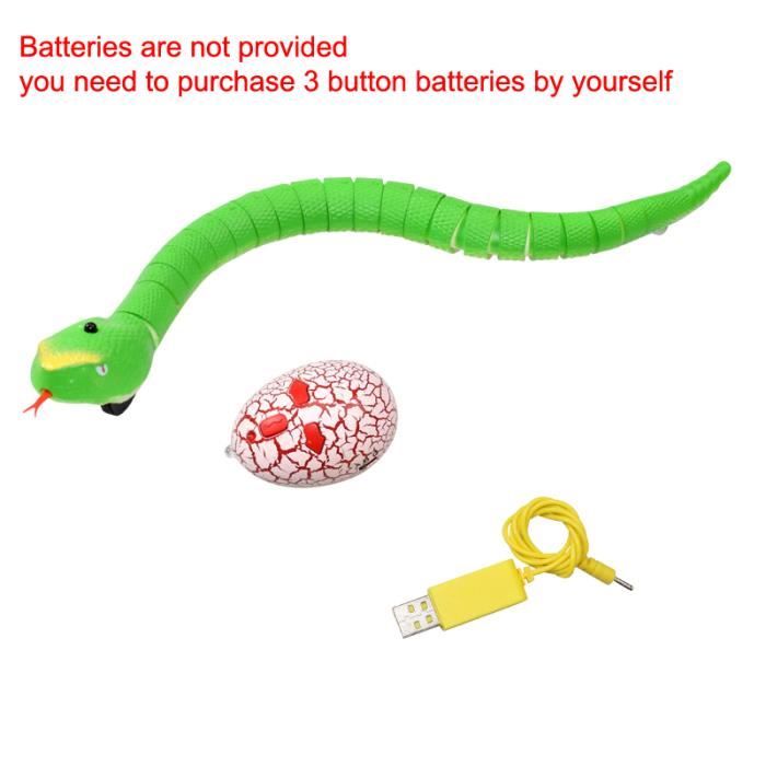 Contrôle Infrarouge Jouet Serpent Électrique Abs Télécommande Rc Python