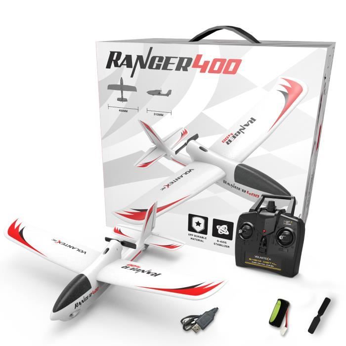 Avion Radiocommandé P51D 4CH Fisca - Haute Vitesse Avec Stabilisation Xpilot - Argent - Pour Enfants Et Débutants