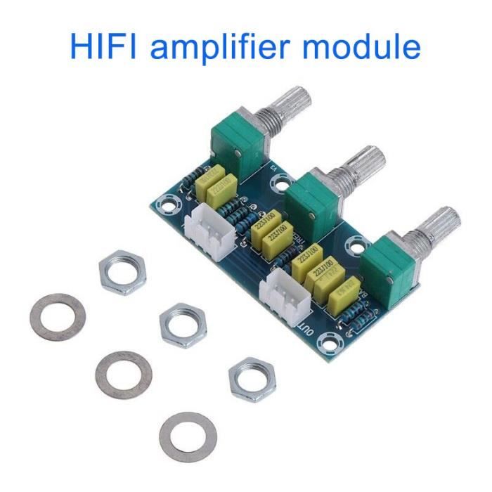 Amplificateur HiFi Fosi Audio TB10D, 600W de puissance maximale, contrôle des aigus et des