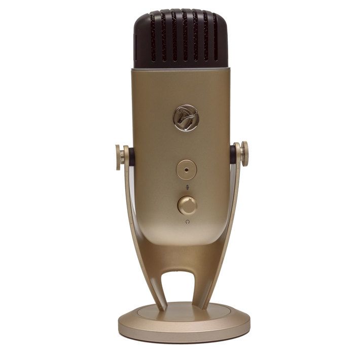 Microphone Arozzi Colonna Or - USB pour diffusion streaming avec ...