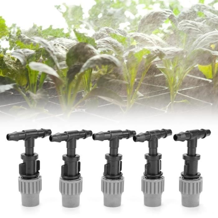 10pcs micro kits d'irrigation goutte à goutte plante auto-arrosage tuyau connecteurs