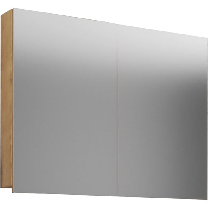 VCB1 Armoire murale salle de bain miroir 80 cm imitation chêne miel. VCB1 Armoire murale salle de bain miroir 80 cm imitation chêne miel.