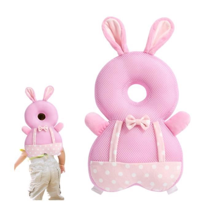 Casque De Protection Bébé Anti-Chute - 360°, Tissu Respirant, Réglable 40-53 Cm, Pour 0,5 à 3 Ans