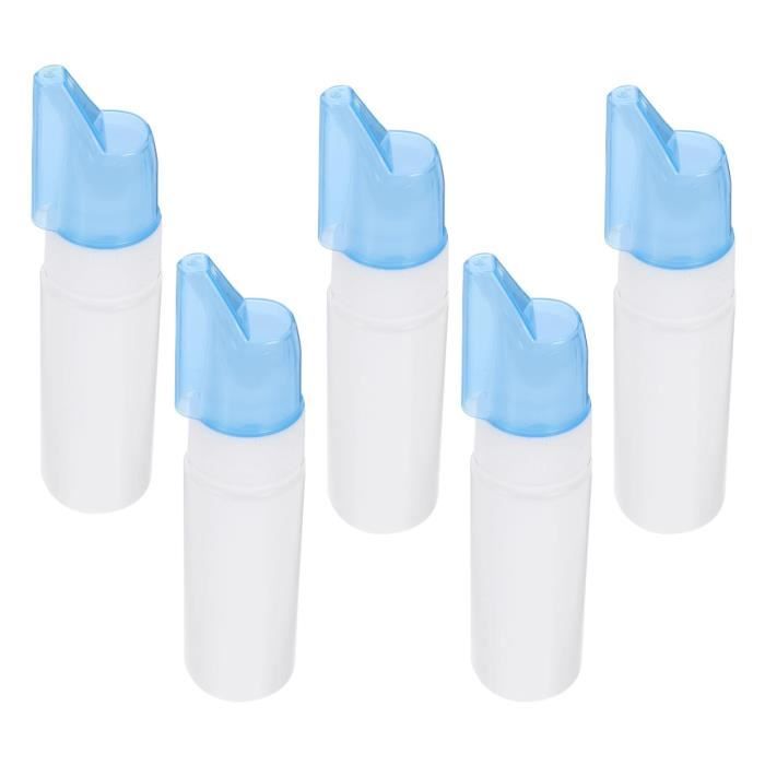 Lot de 7 flacons de spray nasal vides - 10 ml - Rechargeable