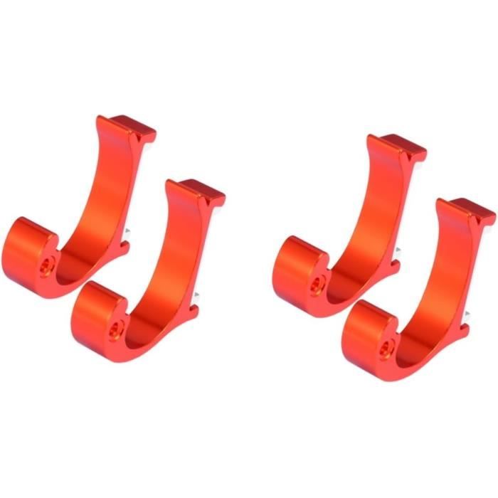 Baxnore 4 pièces Cintres d'escalade 25 KN en Acier Inoxydable, équipement D' aide à l'escalade en Extérieur pour Les Opérations à Haute Altitude, Accessoires d'escalade