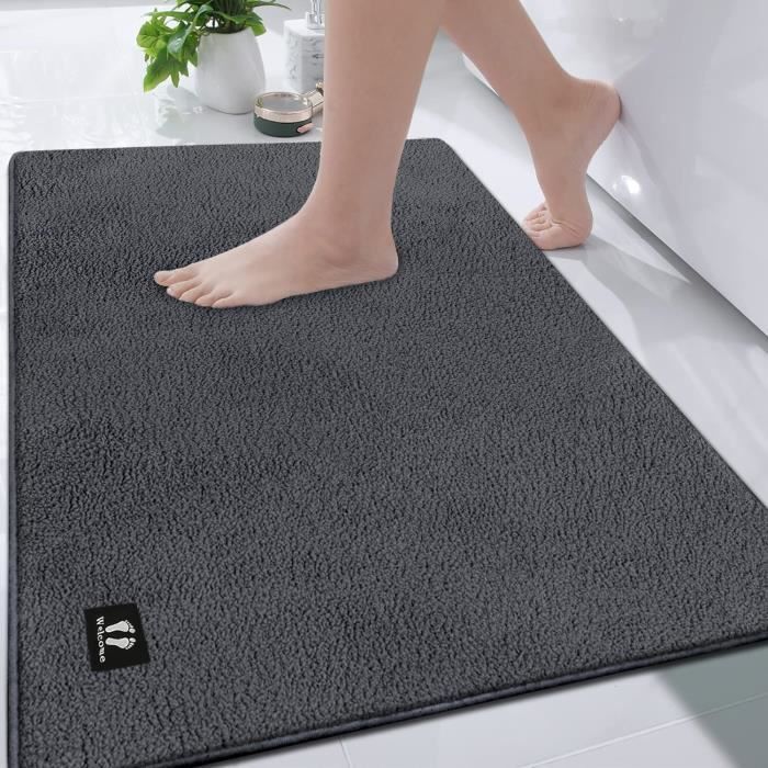 Tiikiy Tapis de Bain, 40 x 60 x 3 cm Antidérapant Tapis de Douche Tiikiy Tapis de Bain, 40 x 60 x 3 cm Antidérapant Tapis de Douche