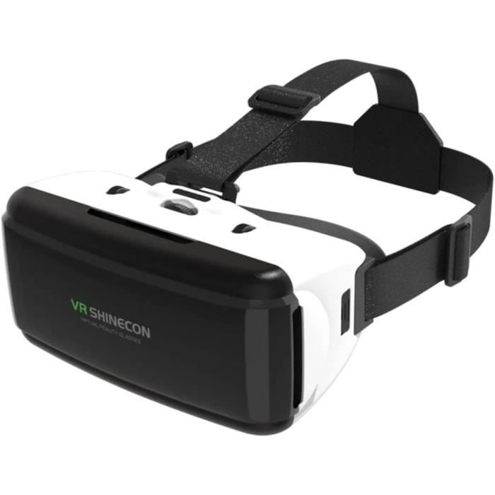 3D VR VR Virtual Reality Casque Casque Casques Stéréo pour films Jeux Smartphones