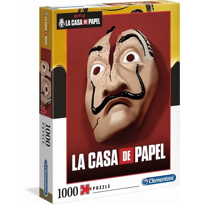 Casa De Papel-Money Heist Puzzle-1000 Pièces Netflix-Puzzle Adulte