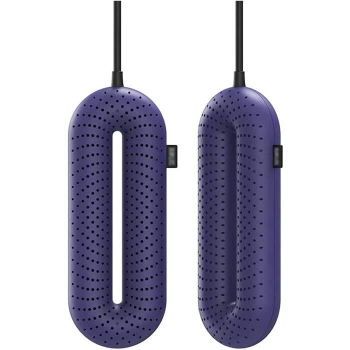 Yofuly Sèche-Chaussures Électrique Pliable - Sèche Gants Bottes Avec Minuterie Et Soufflerie Réglable 180°