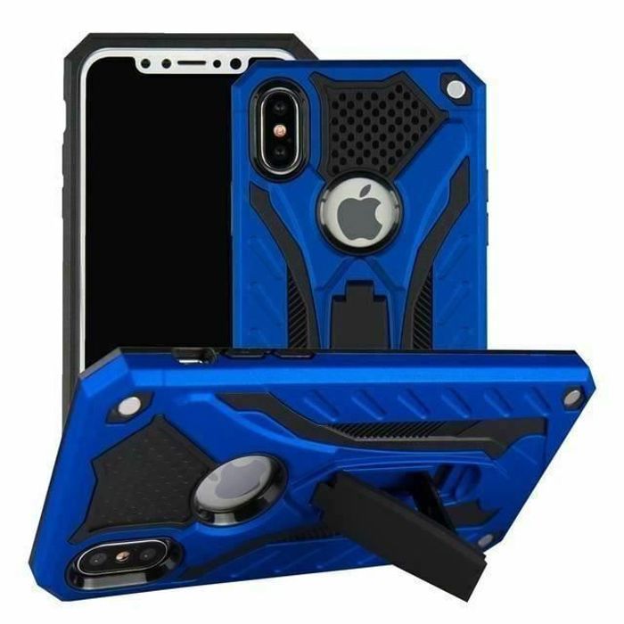 Coque Pour iPhone 11 Bumper Renforcé Antichoc Rigide Bleu