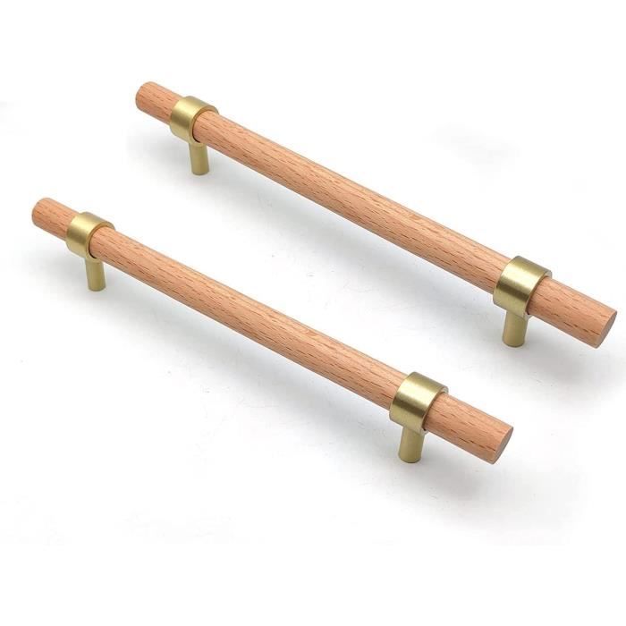 Poignee De Meuble Cuisine Noir,5 Pièces Poignée Meuble En Acier