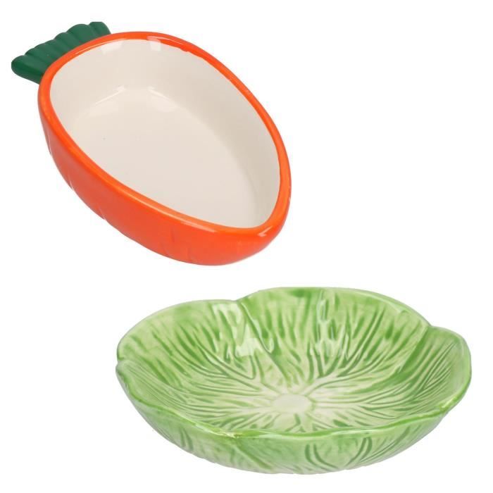Les petits animaux Petite salade verte et carotte bol dalimentation Traiter Pot