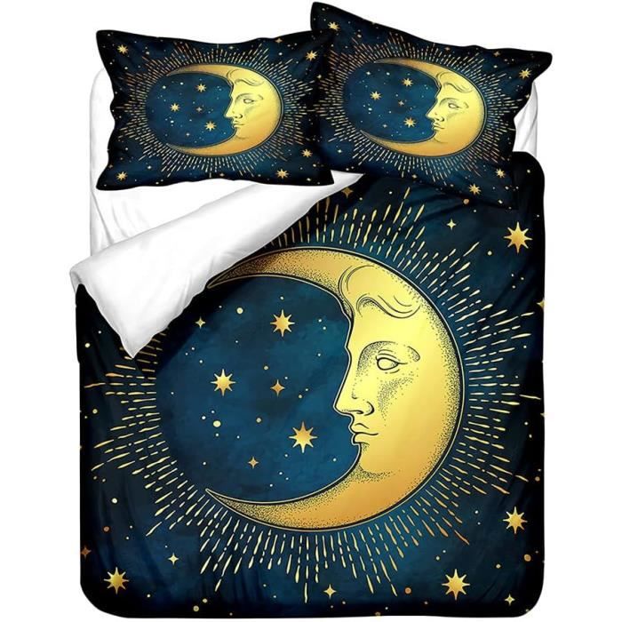 HOUSSE DE COUETTE MITEX CIEL ÉTOILÉ, LA LUNE LA NUIT Cm. 250x200