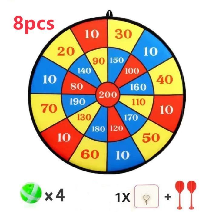 Cible de Fléchette enfants,Jeu de fléchettes à Suspendre enfants,Jeu de