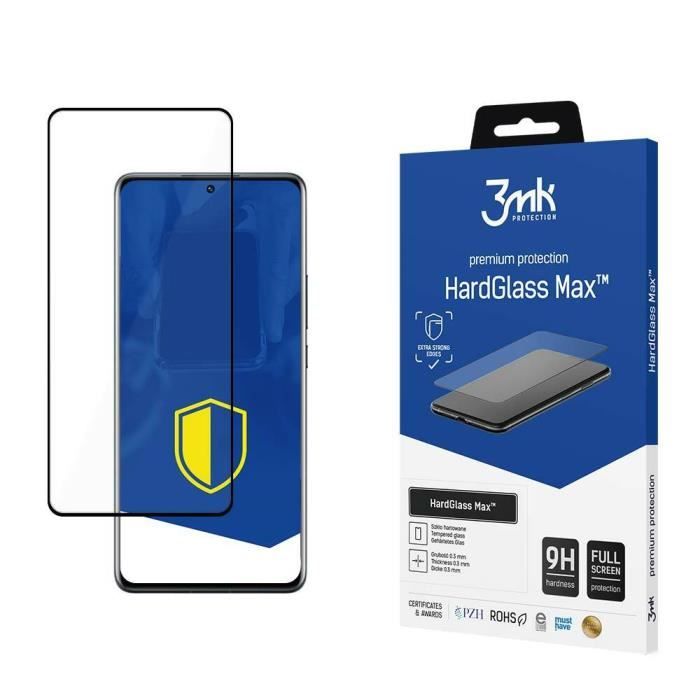 Verre trempé 3MK HardGlass Max™ Xiaomi 12 Pro 9H 03 mm