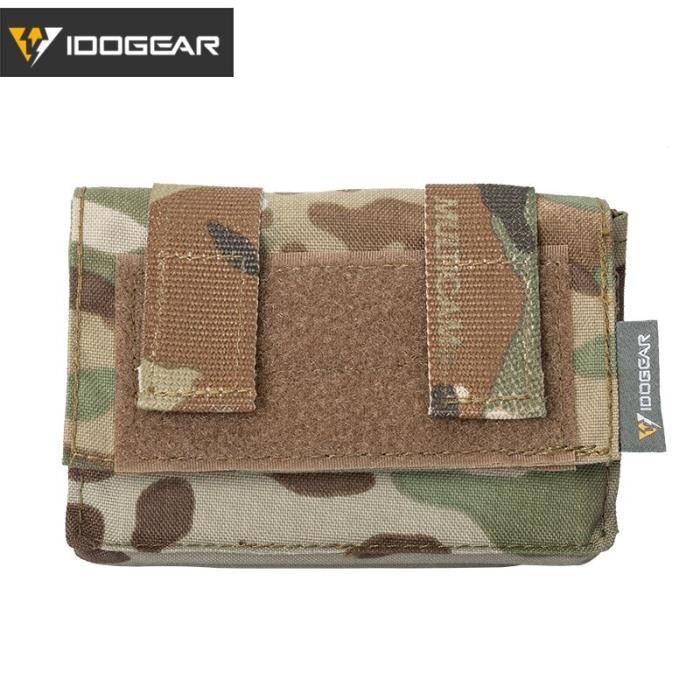 Pochette De Contrepoids Pour Casque Airsoft - Nylon, Crochet/boucle - Pour Batterie, Accessoires, équilibrage - Universelle