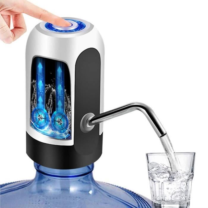 Pompe à eau électrique pour bouteille universelle, distributeur d'eau potable, chargement USB portable, 2-5 Pompe à eau électrique pour bouteille universelle, distributeur d'eau potable, chargement USB portable, 2-5