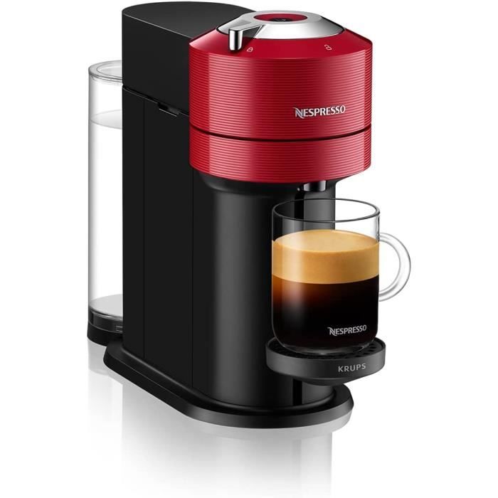 Machine à café AUTREMENT - Krups Vertuo Next XN910510 - Capsules Nespresso Vertuo - Rouge - 1.1 L