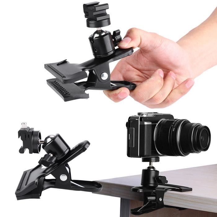 Adaptateur Cold Shoe MOJOGEAR En Métal – Vis 1/4" Pour Fixer Lampe, Micro Ou Accessoires Sur Appareil Photo