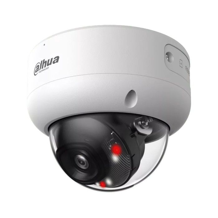 Caméra de Sécurité IP Dahua WizSense Dôme 4MP 2.8mm Extérieur PoE IP67 - DH-IPC-HDBW3449EP-S-IL-0280B