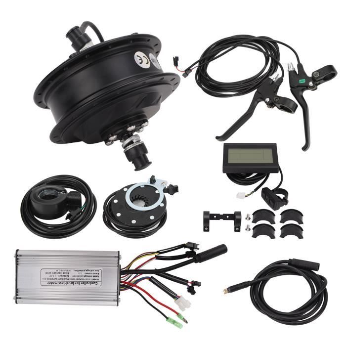 Kit Conversion Vélo Électrique BAFANG 500W - Roue Avant 48V - Compatible 20 à 29 Pouces - Avec Ou Sans Batterie - LCD, Capteur PAS Inclus