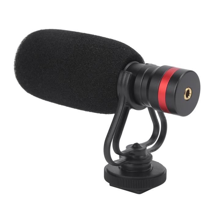 Duokon Microphone de la caméra EY‑86A Mini Microphone Haute Sensibilité ...