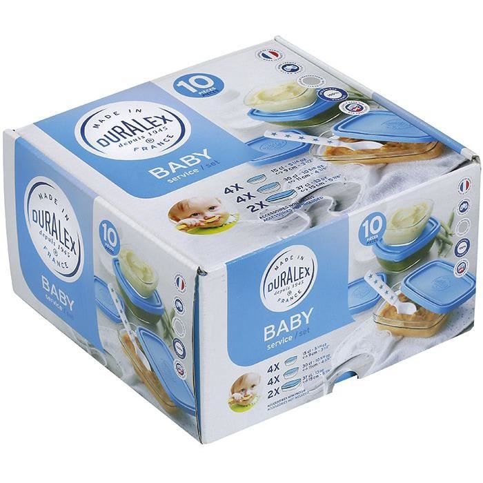 DURALEX  - Service 10 Pi&egrave;ces Baby Transparent