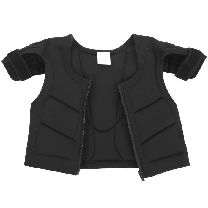 Protège-dos D'équitation RHINEGOLD 2018 - Taille Enfant Medium - Noir - Synthétique - Peu Utilisé