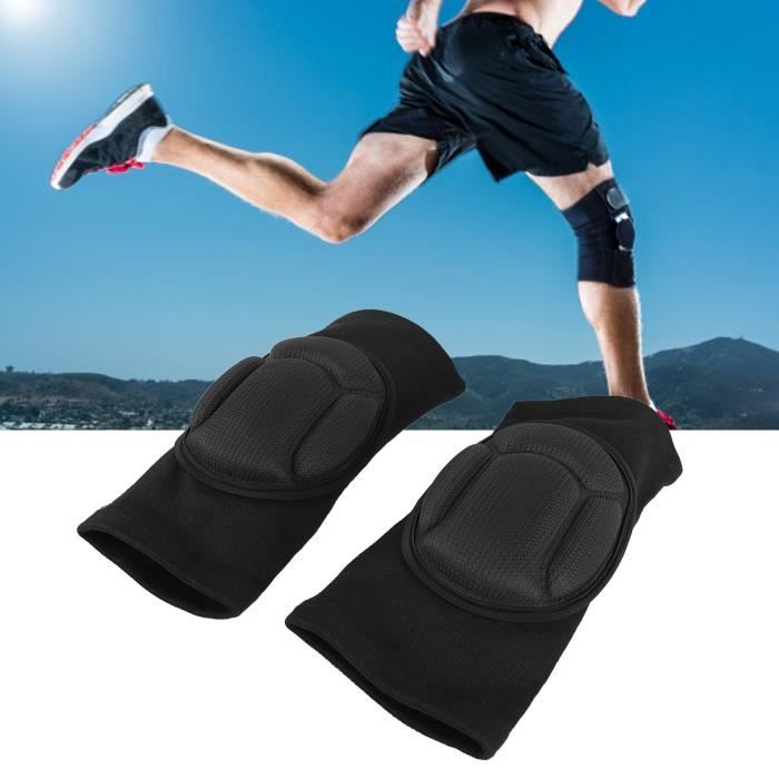 Genouillère de sport élastique pour adultes,1 paire,protection des