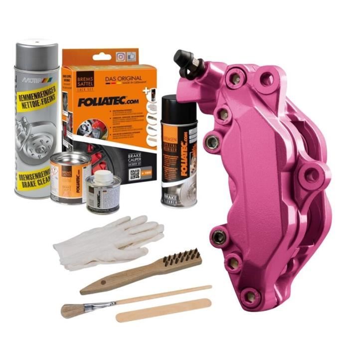Kit Peinture étrier Frein Rouge Foliac - Pour Customiser Vos étriers Auto, Moto Ou Scooter