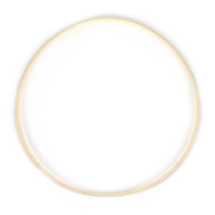 YYCFB Lot de 20 anneaux en bois pour travaux manuels 70 mm
