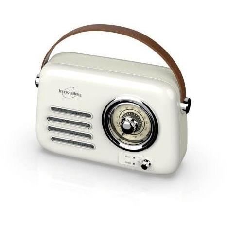 Inovalley RETRO35 C Radio FM Vintage autonome Bluetooth 4.1 Batterie 1500mAh intégrée HP 5 Watts 3 pouces Neuf - vue 8