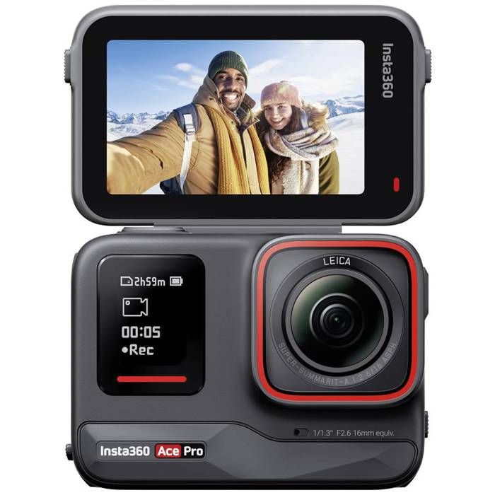Caméra D'action 4K 60FPS Avec écran Tactile - 48MP, étanche, Mémoire 64GB Incluse, Wi-Fi, Garantie 2 Ans