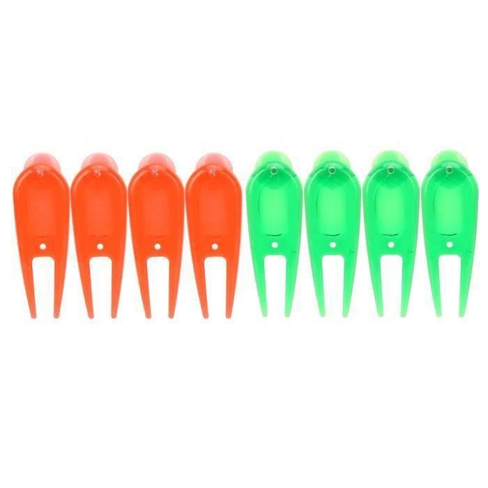 ARAMOX Fourche de terrain de golf Outils de Divot de Balle de Golf en
