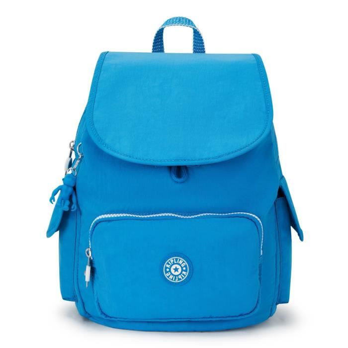 kipling Basic Eyes Wide Open City Pack S Backpack S Eager Blue [223609] - sac à dos sac a dos